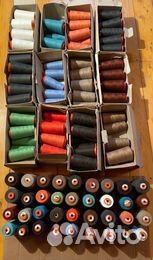 Нитки швейные - Belfil-S 30/ 80/ 120/ и Synton 10;