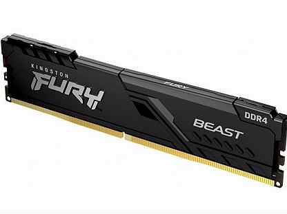 Kingston dimm 8Gb DDR4 PC25600 (3200MHz) fury Beas