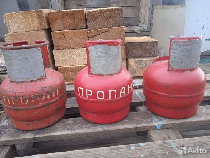 Баллон газовый заправленный