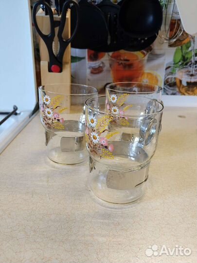 Бокалы фужеры рюмки