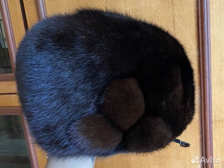 Шапка норковая женская
