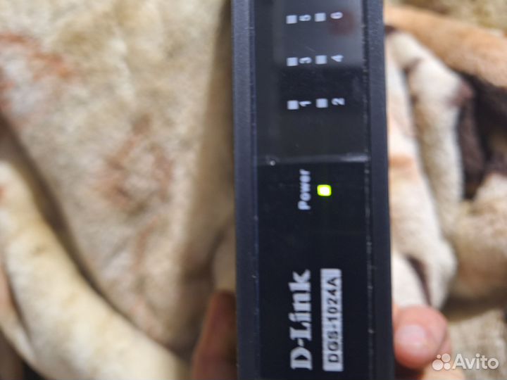 Коммутатор D-Link DGS-1024A 24x10/100/1000Base-T