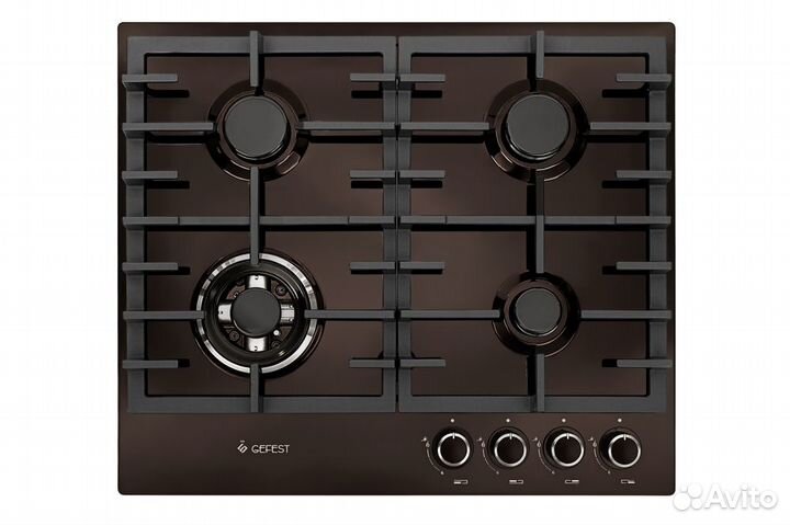 Газовая варочная панель gefest пвг 1214-01 К7