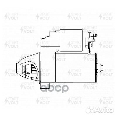 Стартер для а/м BMW 3 E90 (05) /5 E60 (03) /X3