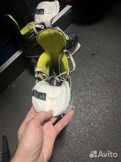 Коньки bauer для ребёнка 8-10 лет