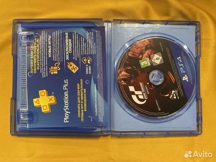 PS4 Gran Turismo Sport б/у