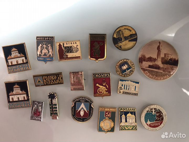Значки ссср/советские и зарубежные