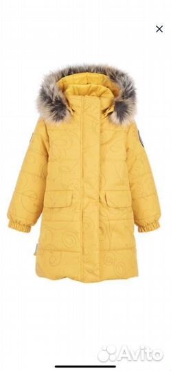 Пуховик для девочки 122