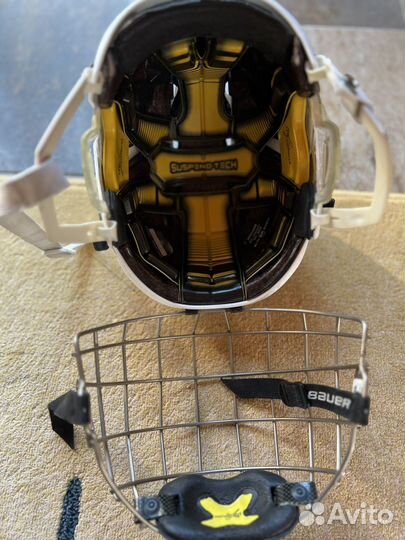 Шлем с маской хоккейный Bauer RE AKT helmet combo