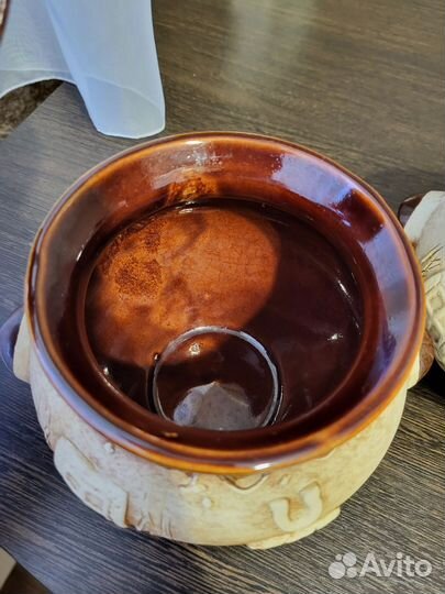 Кокотница, горшок для запекания керамический