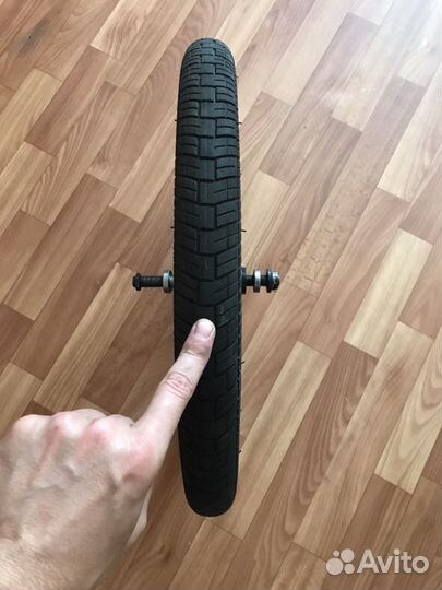 Колесо BMX заднее без втулки