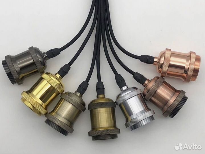 Основа для лампы Эдисона в стиле ретро