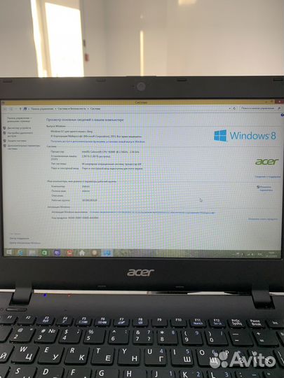 Ноутбук Acer aspire Es-111-C7MH