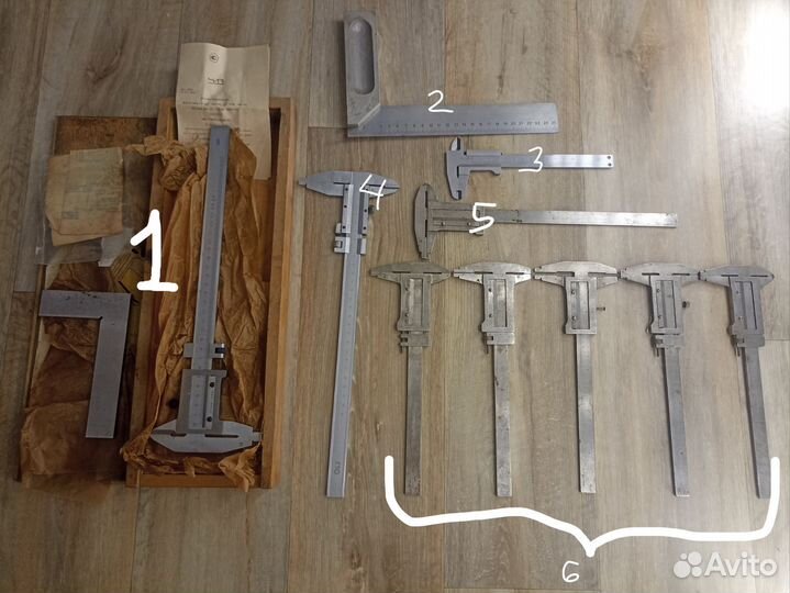 Штангенциркуль СССР чиз лиз гто