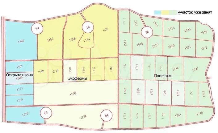 Участок 100 сот. (СНТ, ДНП)