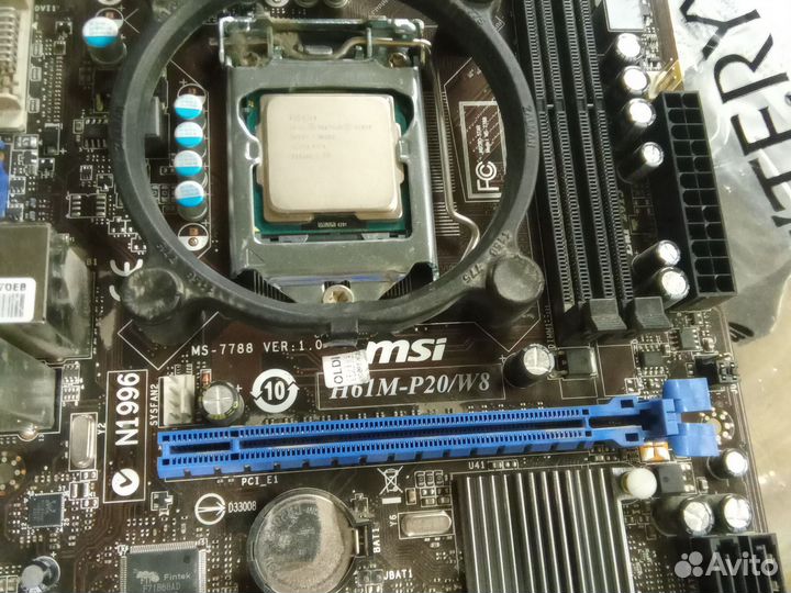 Msi H61P20/W8 1155 сокет