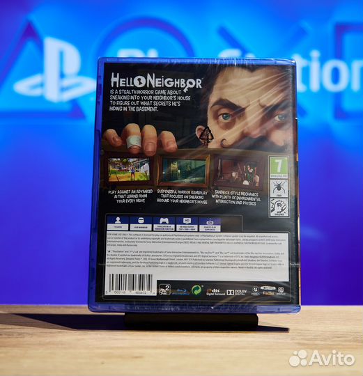Диск Hello Neighbor PS4