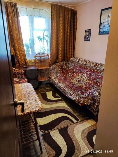 Комната 14 м² в 2-к., 4/5 эт.