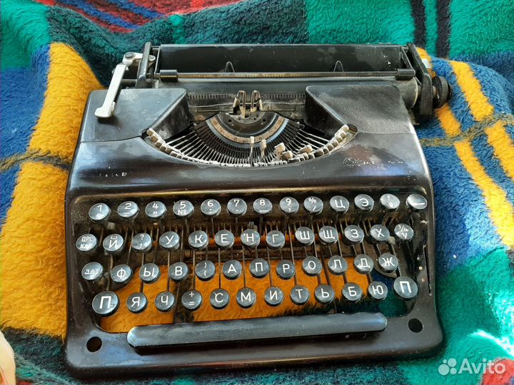 Печатная машинка olympia, 1950-х годов