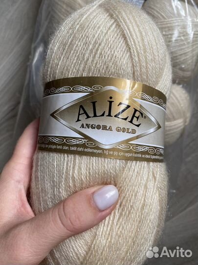 Пряжа Alize angora gold