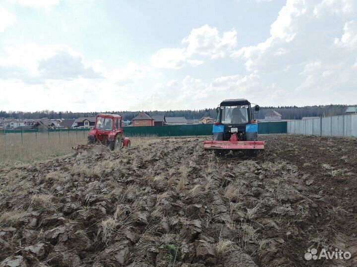 Вспашка земли