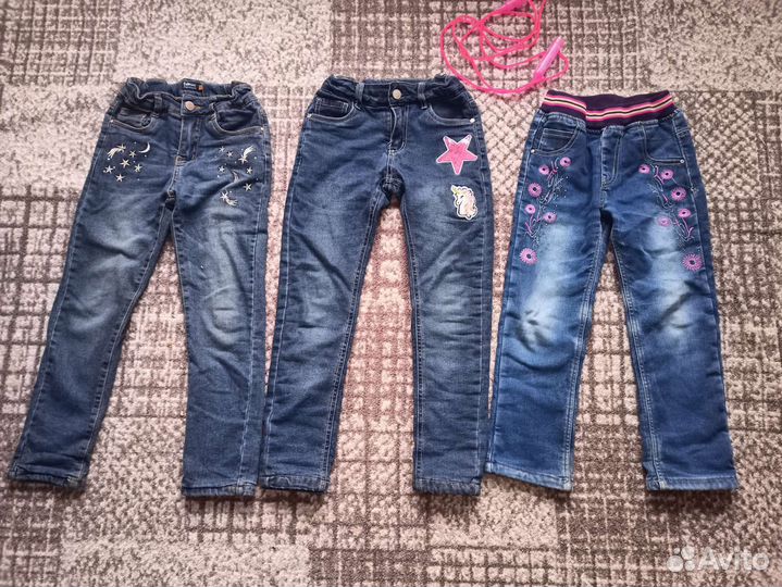 Джинсы для девочки