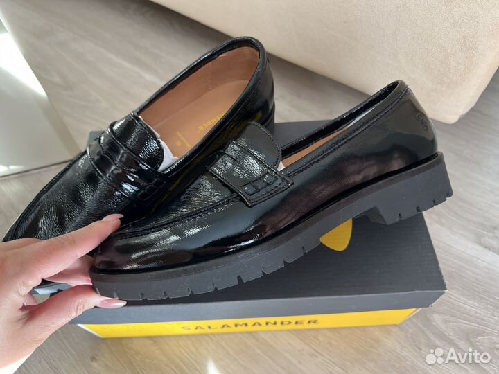 Лоферы натуральная кожа Salamander, 39