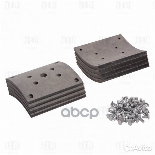 Накладка торм. колодки маз 101/5440 Р/К 8 шт. R