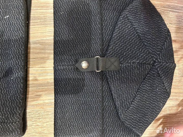 Мужская зимняя шапка, снуд