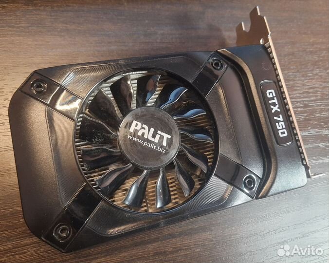 Palit GTX750 с дефектом