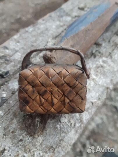Сундучок береста до 1917г