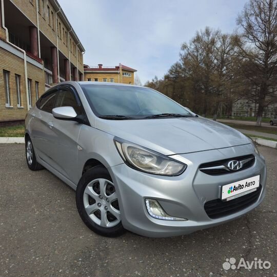 Hyundai Solaris 1.4 AT, 2013, 185 500 км