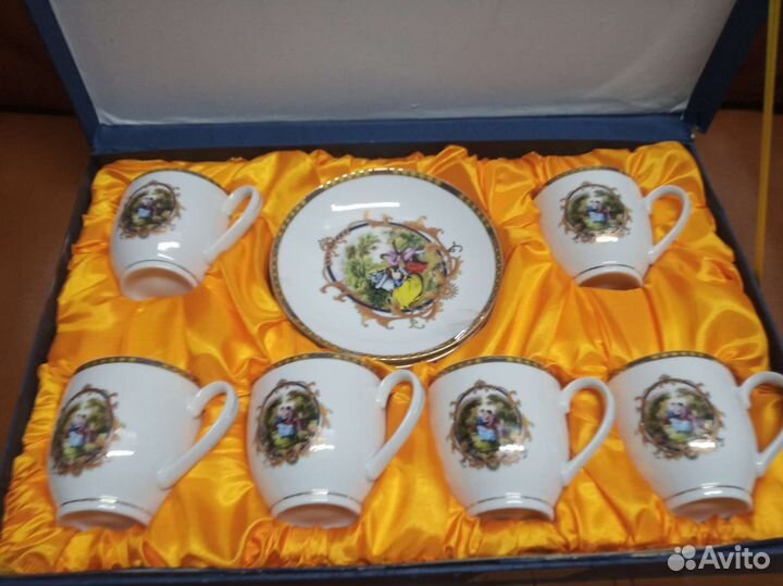 Сервиз кофейный на 6 персон новый в упаковке