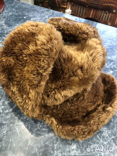 Шапка ушанка мужская винтажная