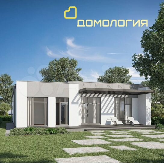 Дом 100 м² на участке 6 сот.