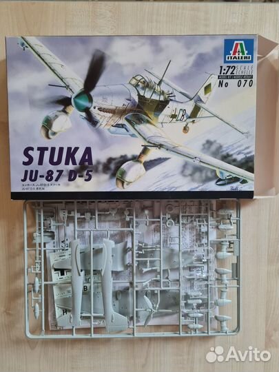 1/72 Сборная модель Ju 87 D-5 Italeri 070