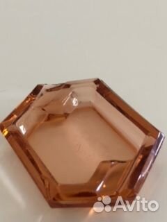 Пепельница цветное стекло СССР Винтаж