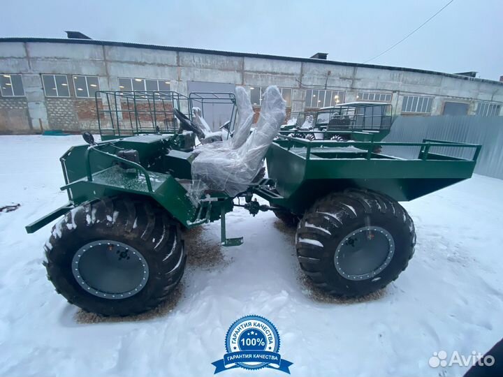Вездеход-болотоход Зверь — полный привод