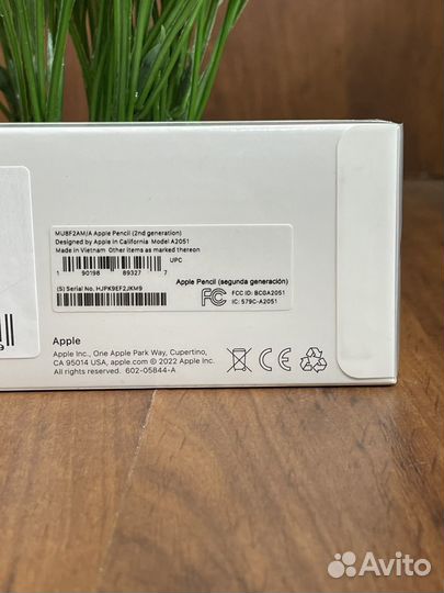 Стилус Apple Pencil 2