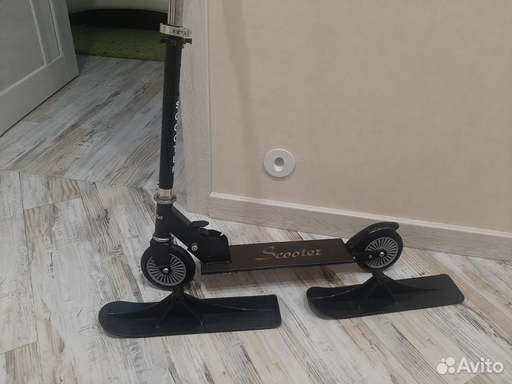 Снегокат с колесами