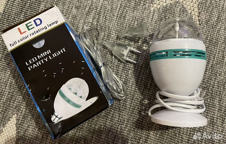 Диско шар-лампа новые