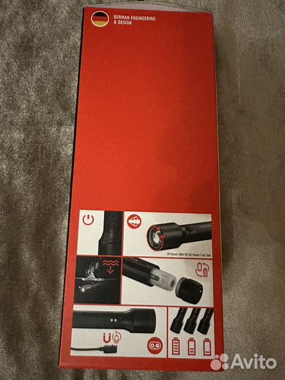 Фонарь ручной Led Lenser P6R Core светодиодный