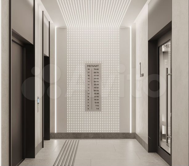 1-к. квартира, 43,1 м², 6/19 эт.