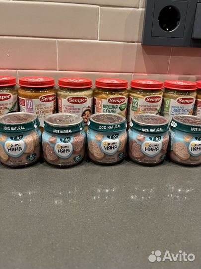 Детское питание Semper 19 банок