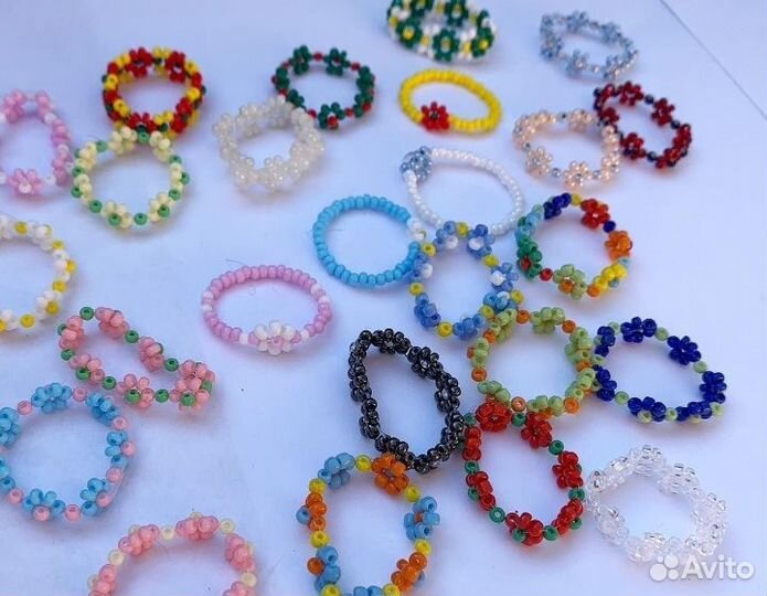 Колечко из бисера