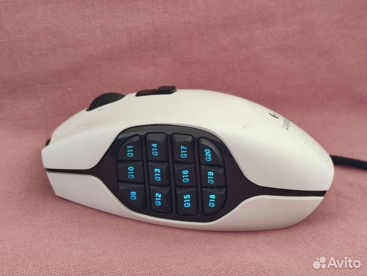 Игровая мышь Logitech G600 MMO Gaming Mouse
