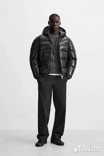 Пуховик zara x moncler