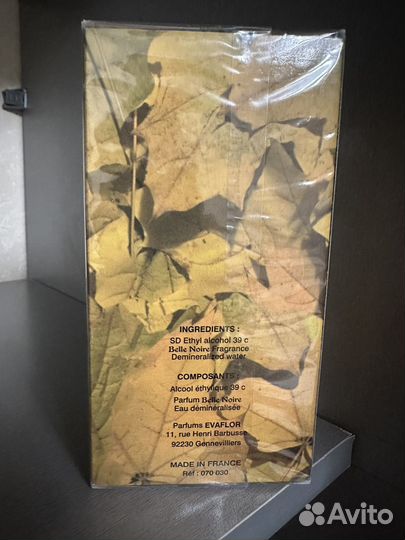 Винтажные духи belle noire