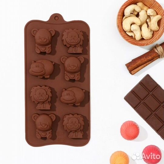 Форма силиконовая для льда и кондитерских украшени