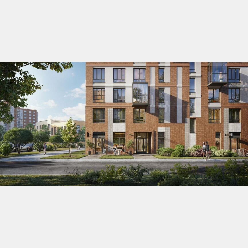 1-к. квартира, 30,6 м², 7/24 эт.